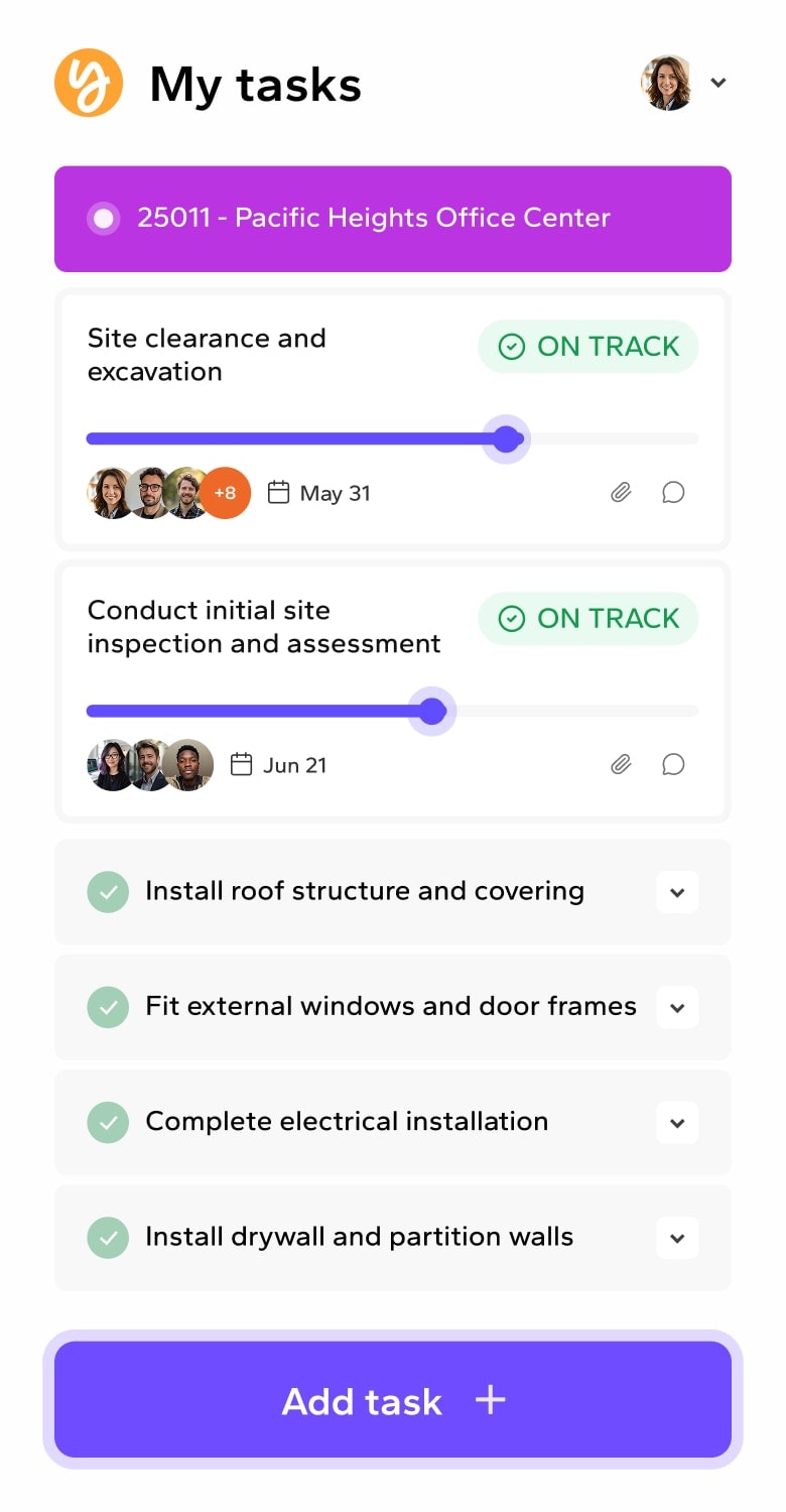Adjust the plan in real time